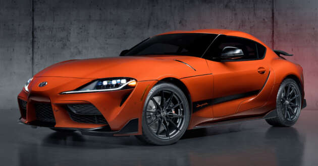 2024 Toyota GR Supra 45th Anniversary Edition debuts in the US – only 900 units; pays tribute to Mk4 Supra