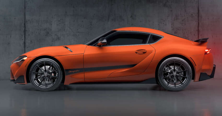 2024 Toyota GR Supra 45th Anniversary Edition debuts in the US – only 900 units; pays tribute to Mk4 Supra 1632016