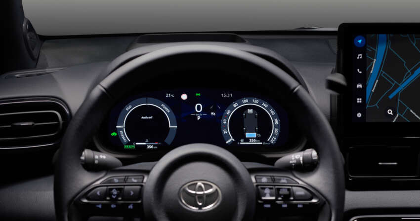 2024 Toyota Yaris updated in Europe with new interior kit, safety tech and more powerful hybrid powertrain 1621367