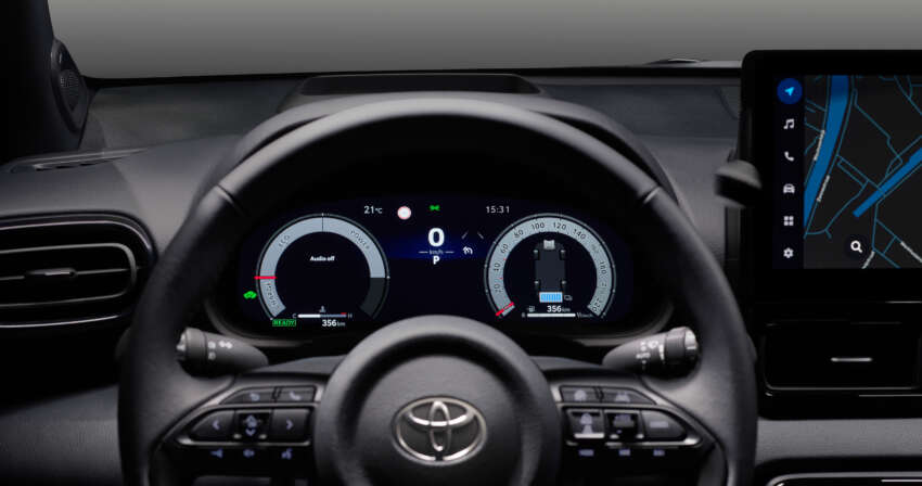 2024 Toyota Yaris updated in Europe with new interior kit, safety tech and more powerful hybrid powertrain 1621369