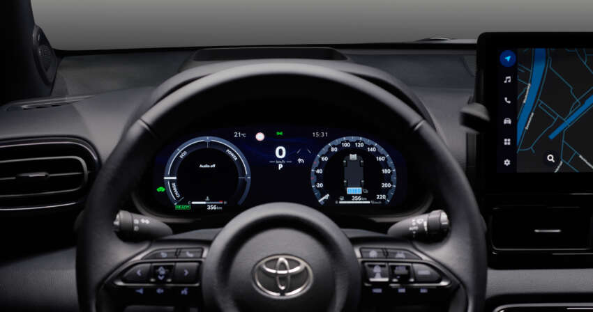 2024 Toyota Yaris updated in Europe with new interior kit, safety tech and more powerful hybrid powertrain 1621370