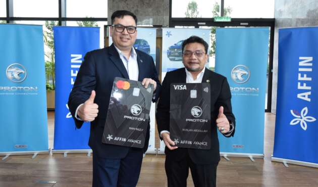 Proton, Affin Bank launch Affiliate Credit Card/-i – 3x points at Proton outlets, 0% instalment for servicing