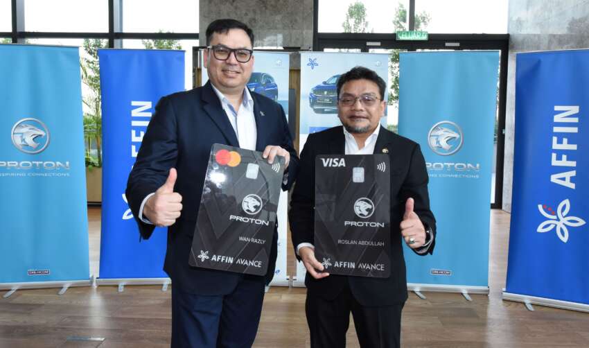 Proton, Affin Bank launch Affiliate Credit Card/-i – 3x points at Proton outlets, 0% instalment for servicing 1633657