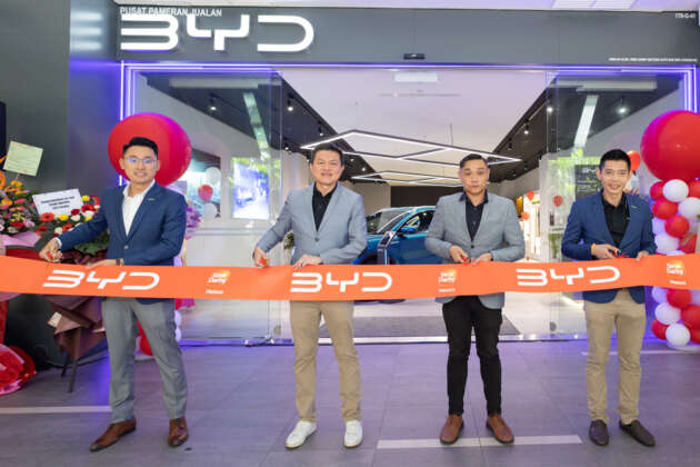 BYD expands its presence in Penang, JB – shopping mall showrooms in Gurney Plaza, MidValley Southkey