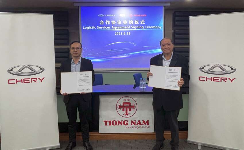 Chery Malaysia inks spare parts warehousing and transportation agreement with Tiong Nam Logistics 1632159