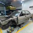 Proton Saga 1.5S 1990 restorasi penuh oleh Dream Street Restoration – Kenangan Lalu Mengusik Jiwa