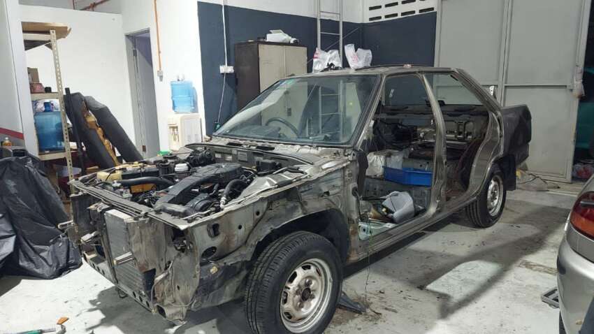 Proton Saga 1.5S 1990 restorasi penuh oleh Dream Street Restoration – Kenangan Lalu Mengusik Jiwa 1632503