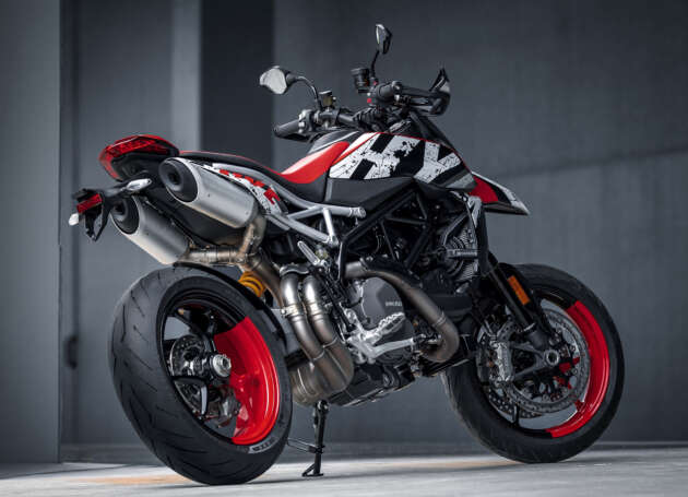 Ducati Hypermotard 950 RVE 2024 dapat grafik baru