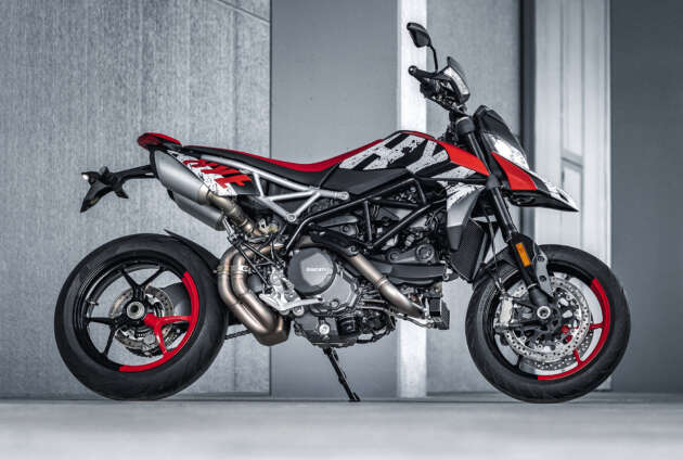 Ducati Hypermotard 950 RVE 2024 dapat grafik baru
