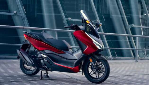 Honda Forza 250 2023 tiba di Indonesia – bentuk dan kelengkapan sama seperti Forza 350 tapi enjin 250 cc