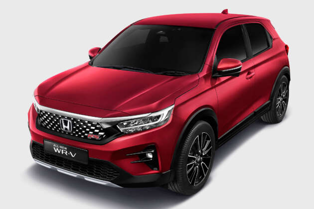 马来西亚的 2023 Honda WR-V – RS 规格详细，SUV 可能有超过三种变体