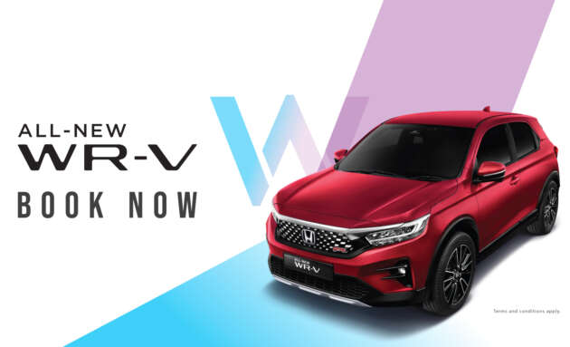 Honda WR-V open for booking in Malaysia, Q3 launch – Ativa rival with 1.5L NA CVT, Sensing, RS variant