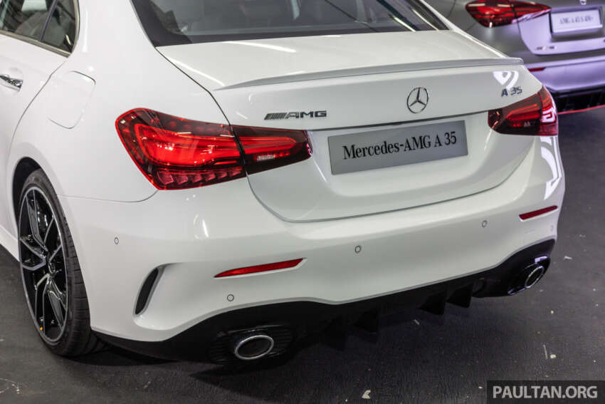 Mercedes-AMG A35 Sedan CKD facelift 2023 – harga anggaran RM354,000, 306 PS/400 Nm, MHEV 48V 1629985