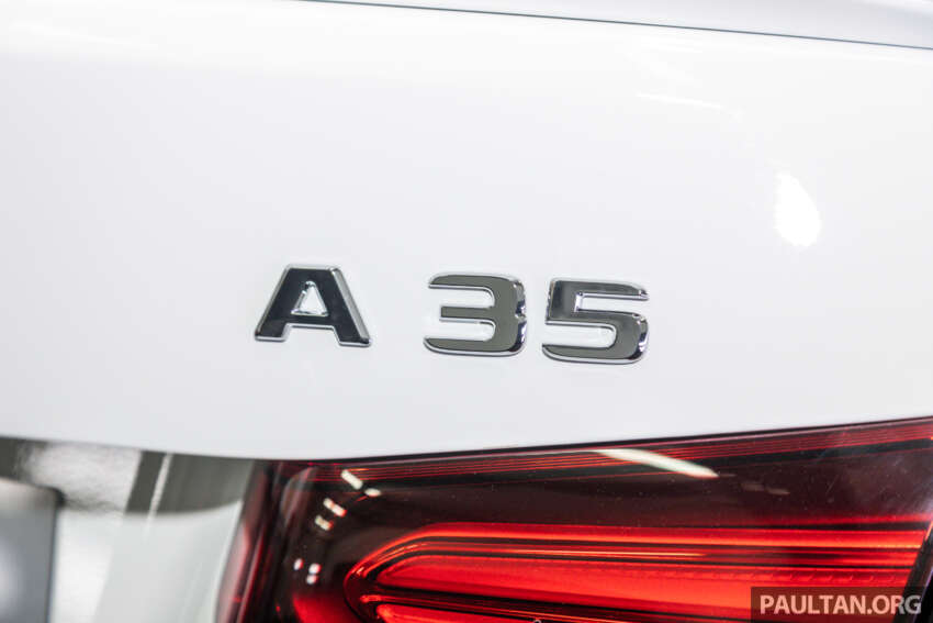 Mercedes-AMG A35 Sedan CKD facelift 2023 – harga anggaran RM354,000, 306 PS/400 Nm, MHEV 48V 1629992
