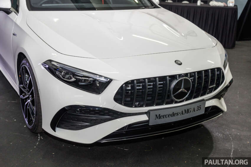 Mercedes-AMG A35 Sedan CKD facelift 2023 – harga anggaran RM354,000, 306 PS/400 Nm, MHEV 48V 1629973