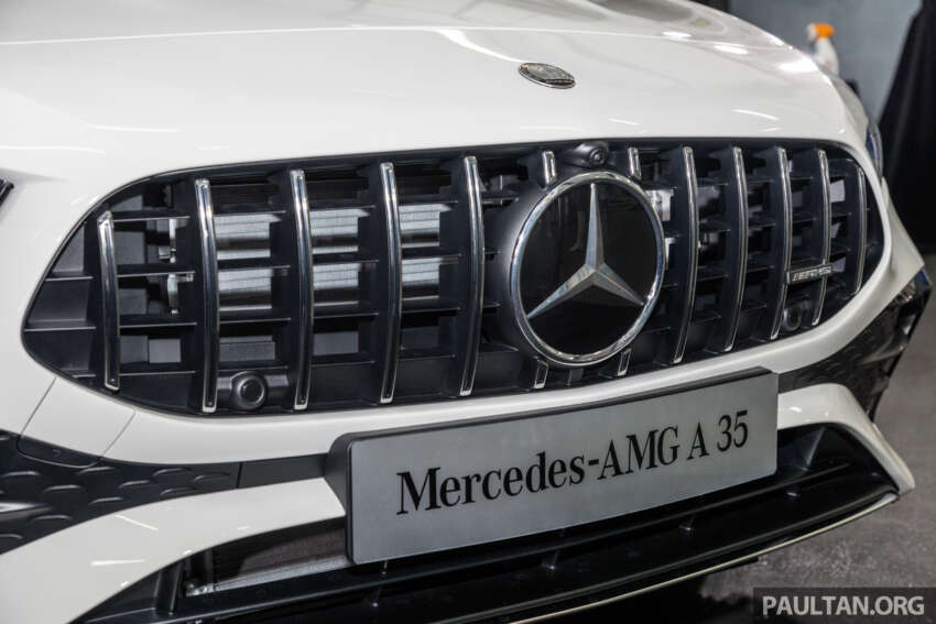 Mercedes-AMG A35 Sedan CKD facelift 2023 – harga anggaran RM354,000, 306 PS/400 Nm, MHEV 48V 1629976