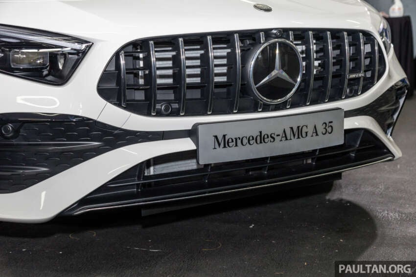 Mercedes-AMG A35 Sedan CKD facelift 2023 – harga anggaran RM354,000, 306 PS/400 Nm, MHEV 48V 1629977