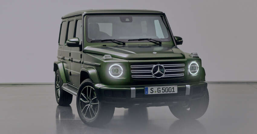 Mercedes-Benz G500 Final Edition – last V8, non-AMG G-Class, only 1,500 units; AMG G63 gets Grand Edition 1634971