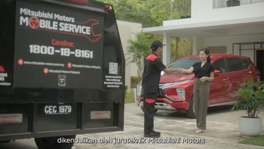 Mitsubishi Motors Malaysia Mobile Service Unit – the service centre comes to you on a modified Triton 1628300