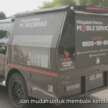 Mitsubishi Motors Malaysia Mobile Service Unit – the service centre comes to you on a modified Triton