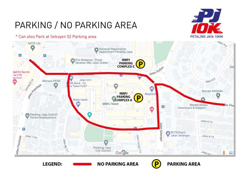 Petaling Jaya road closures this Sunday for PJ10K run 1626284
