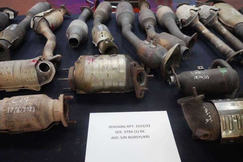 Police bust catalytic converter thieves targeting LRT, MRT carparks; 15 cases solved – metals were exported 1629320