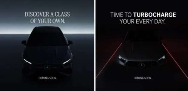 Mercedes-Benz Malaysia teases new model launches – W177 and V177 sedan A-Class facelift coming soon?