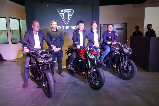 Triumph Malaysia opens PJ showroom, launches Street Triple 765RS for RM73,900, Rs for RM59,900