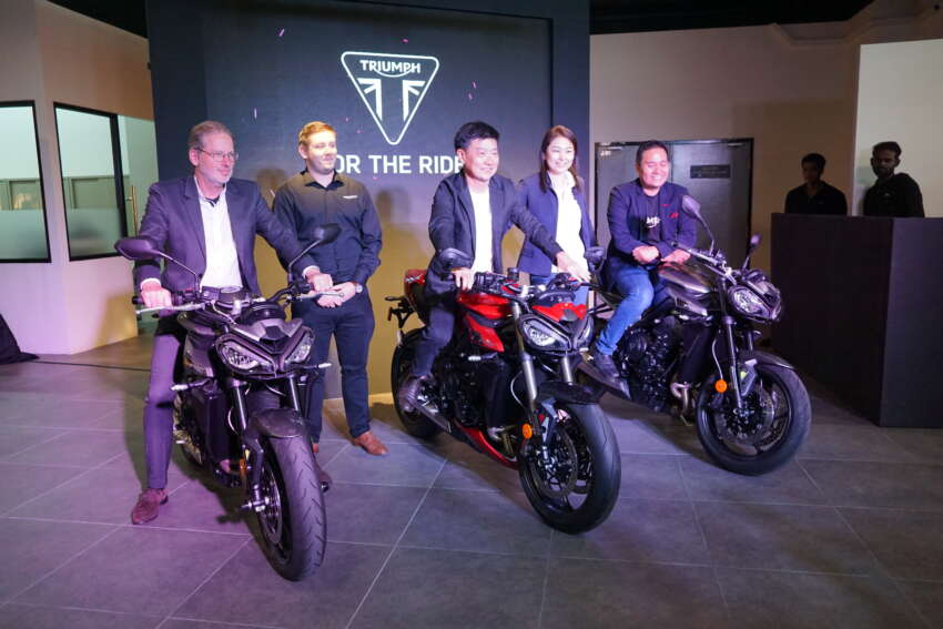 Triumph Malaysia opens PJ showroom, launches Street Triple 765RS at ...
