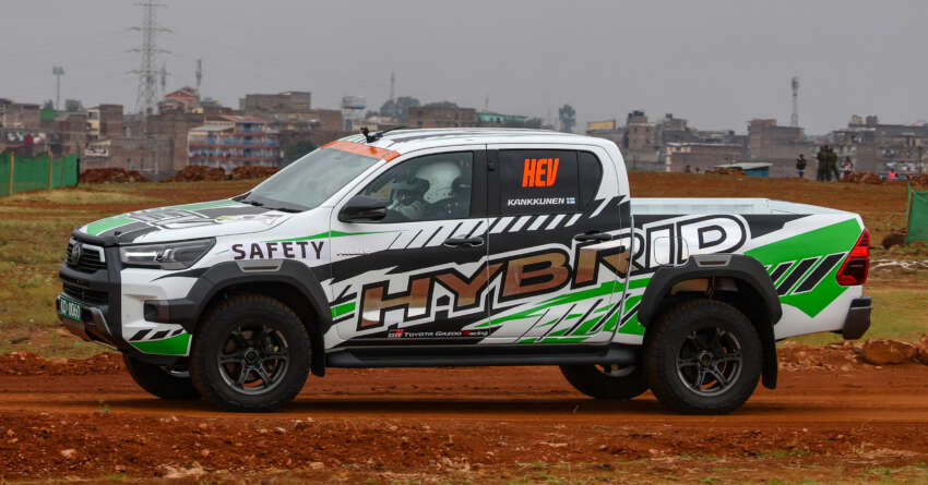 Toyota Hilux MHEV prototype tested at WRC Safari Rally 2023 – 48V mild hybrid system arriving in 2024 1634639