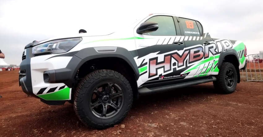 Toyota Hilux MHEV prototype tested at WRC Safari Rally 2023 – 48V mild hybrid system arriving in 2024 1634641