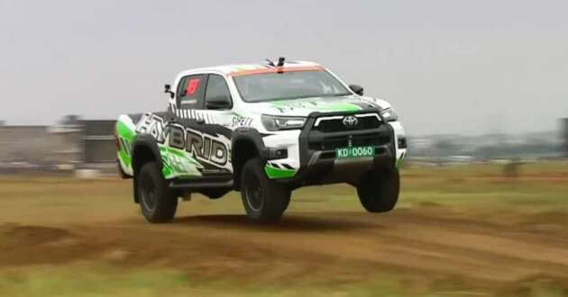 Toyota Hilux MHEV prototaip diuji di Safari Rali WRC 2023 — sistem 48V mild-hybrid tiba pada 2024 nanti