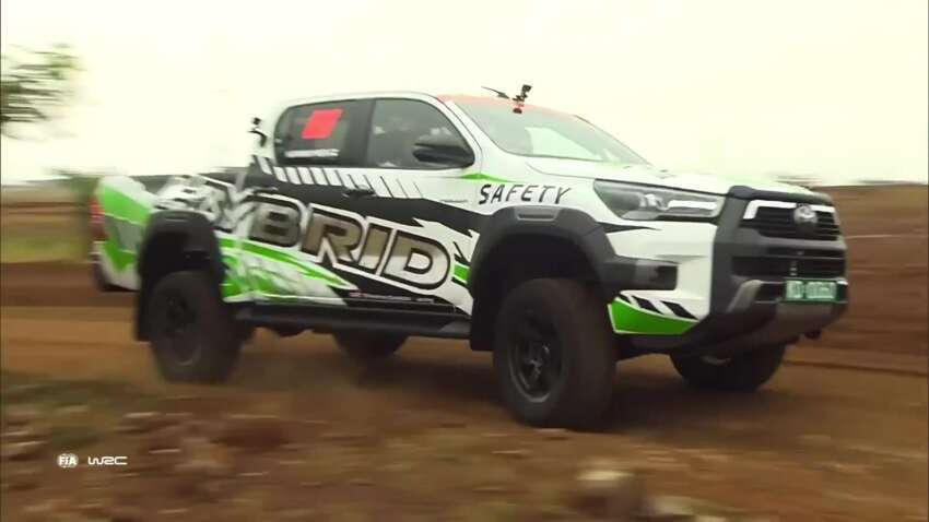 Toyota Hilux MHEV prototaip diuji di Safari Rali WRC 2023 — sistem 48V mild-hybrid tiba pada 2024 nanti 1634732