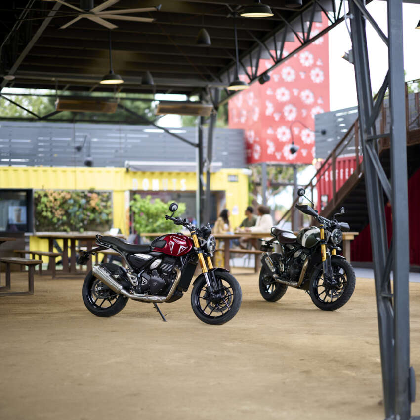 2024 Triumph Speed 400 and Scrambler 400 X launched – TR single-cylinder with 398 cc and 39.5 hp 1634295