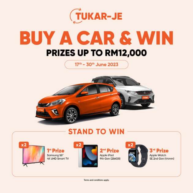 myTukar’s TUKAR-JE June 2023 campaign – TVs, Apple products worth up to RM12,000 up for grabs