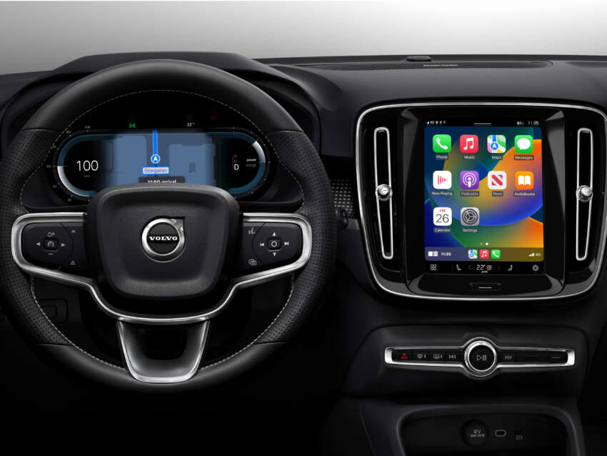 Volvo cars with Android Automotive OS can now show Apple CarPlay navigation in the instrument cluster 1622509