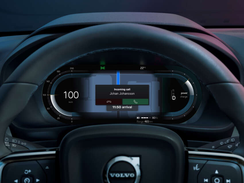 Volvo cars with Android Automotive OS can now show Apple CarPlay navigation in the instrument cluster 1622510