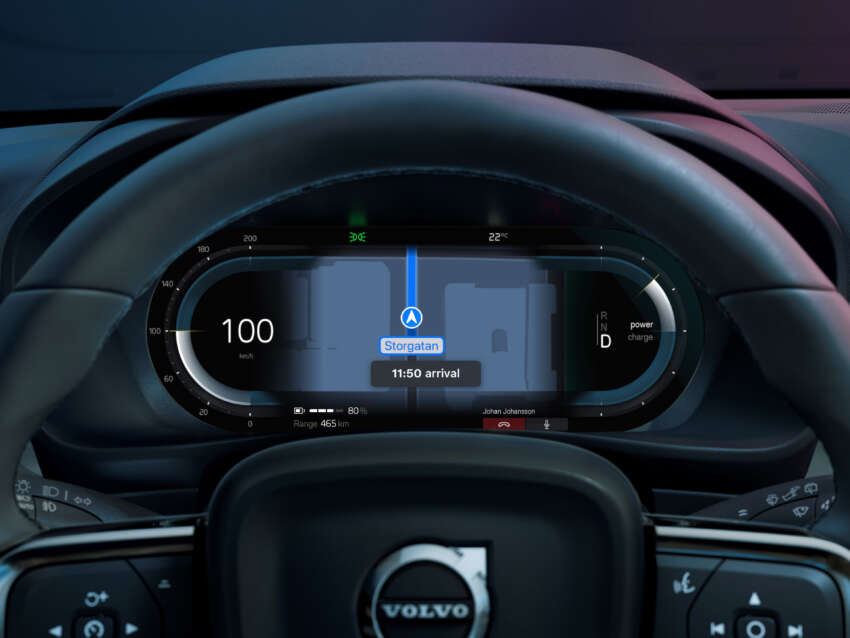 Volvo cars with Android Automotive OS can now show Apple CarPlay navigation in the instrument cluster 1622512