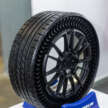 Michelin Uptis airless tyre displayed in Malaysia – never worry about your tyres getting punctured again!
