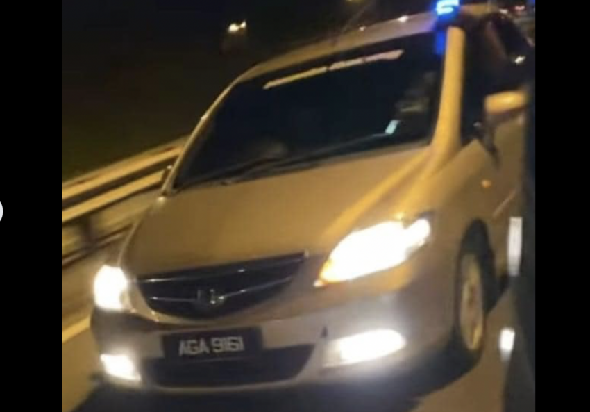 Polis Johor berkas dua suspek yang menyamar jadi polis – guna lampu beacon cuba tahan kenderaan lain 1621996
