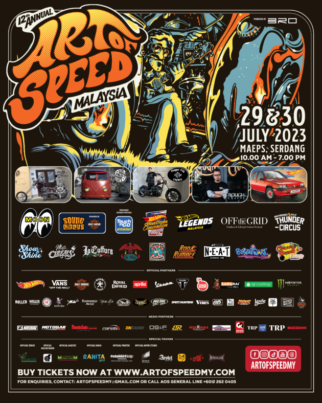 2023 Art of Speed Malaysia enters 12th edition – happening at MAEPS Serdang this 29-30 July