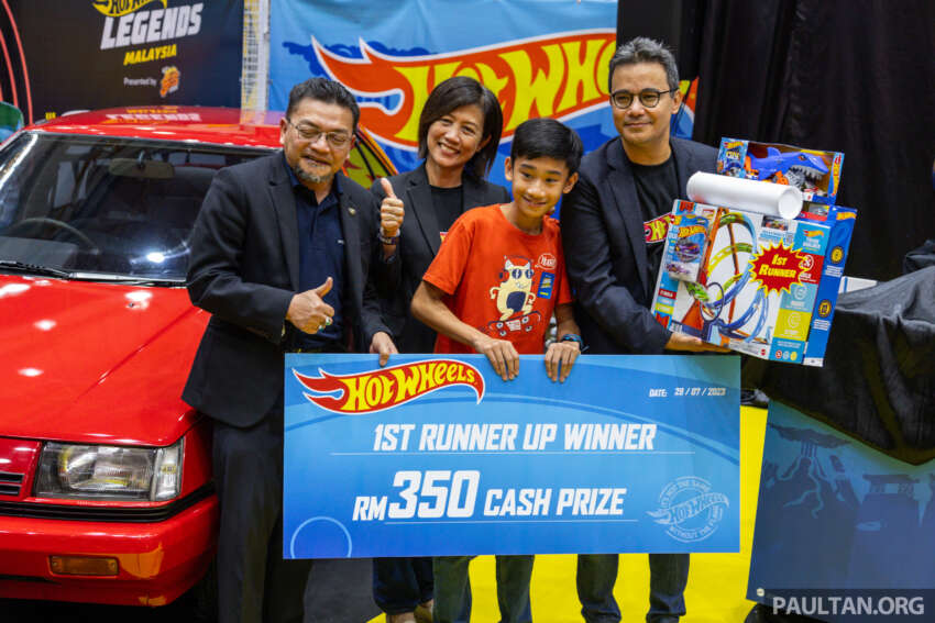 Kanak-kanak perempuan 9 tahun dari Pulau Pinang menang rekaan kad Hotwheels Proton Saga Edisi Khas 1648430