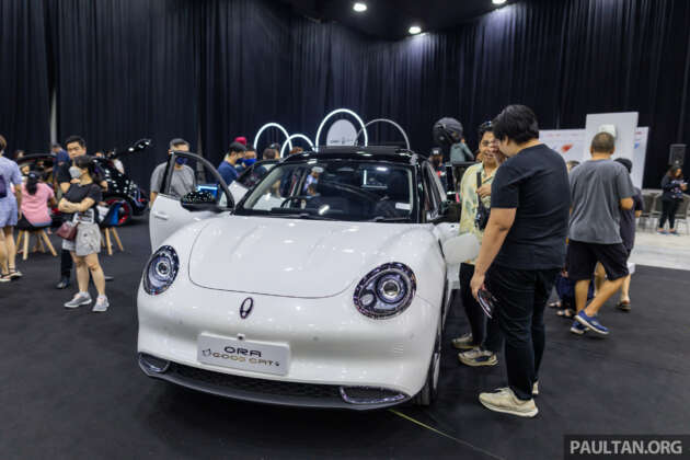 EVx 2023: Great Wall Motor brings the Ora Good Cat EV to display at the Setia City Convention Centre