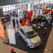EVx 2023: myTukar display of half-and-half refurbished car, plus 35% off respray packages today at SCCC