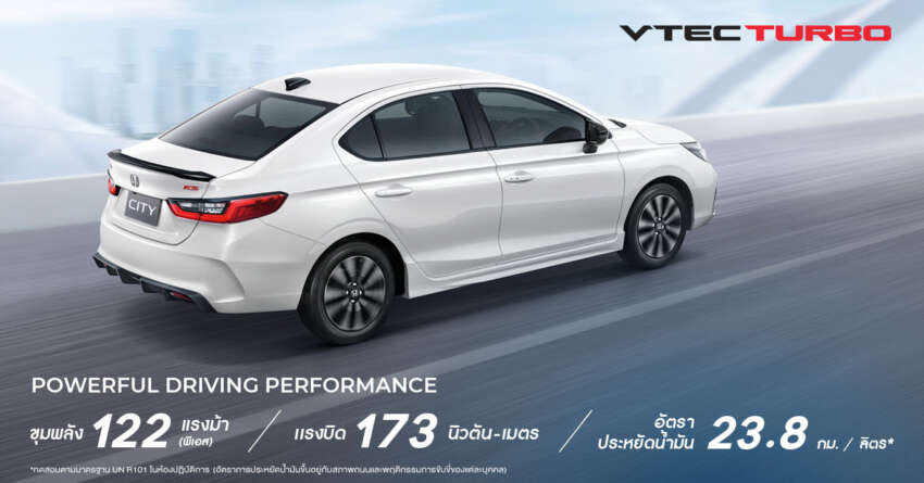Honda City <em>facelift</em> 2023 diperkenal di Thailand — Honda Sensing untuk semua varian; harga dari RM84k 1636860