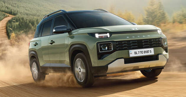 Hyundai Exter dilancar di India – SUV kompak dengan enjin 1.2L, transmisi 5MT atau 5AMT, dari RM33k