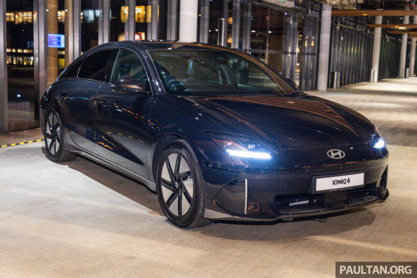 Hyundai Ioniq 6 dilancarkan di Malaysia – RM289,888-RM319,888, hingga 320 PS/605 Nm, jarak gerak 614 km 1644221