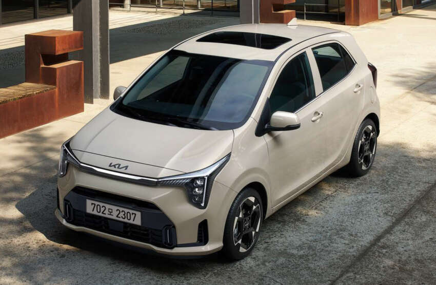 Kia Picanto facelift didedah secara rasmi – rekaan luar lebih agresif, pilihan enjin NA 1.0L atau 1.2L, FWD 1637468