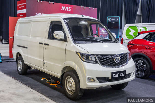 EVx 2023: CAF CE1 – EV panel van with 300 km range