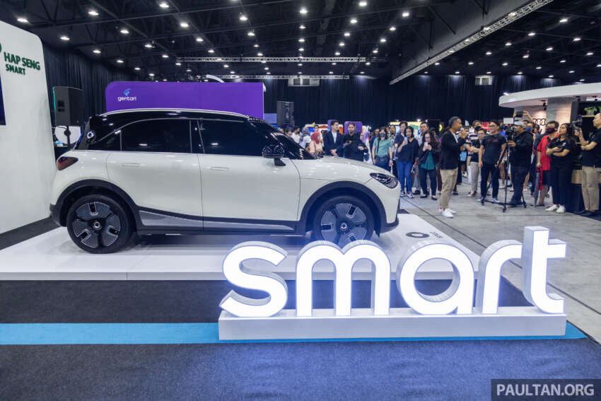 EVx 2023: smart #1 makes local debut ahead of Q4 launch – come see the 66 kWh, 440 km EV at SCCC! 1644761